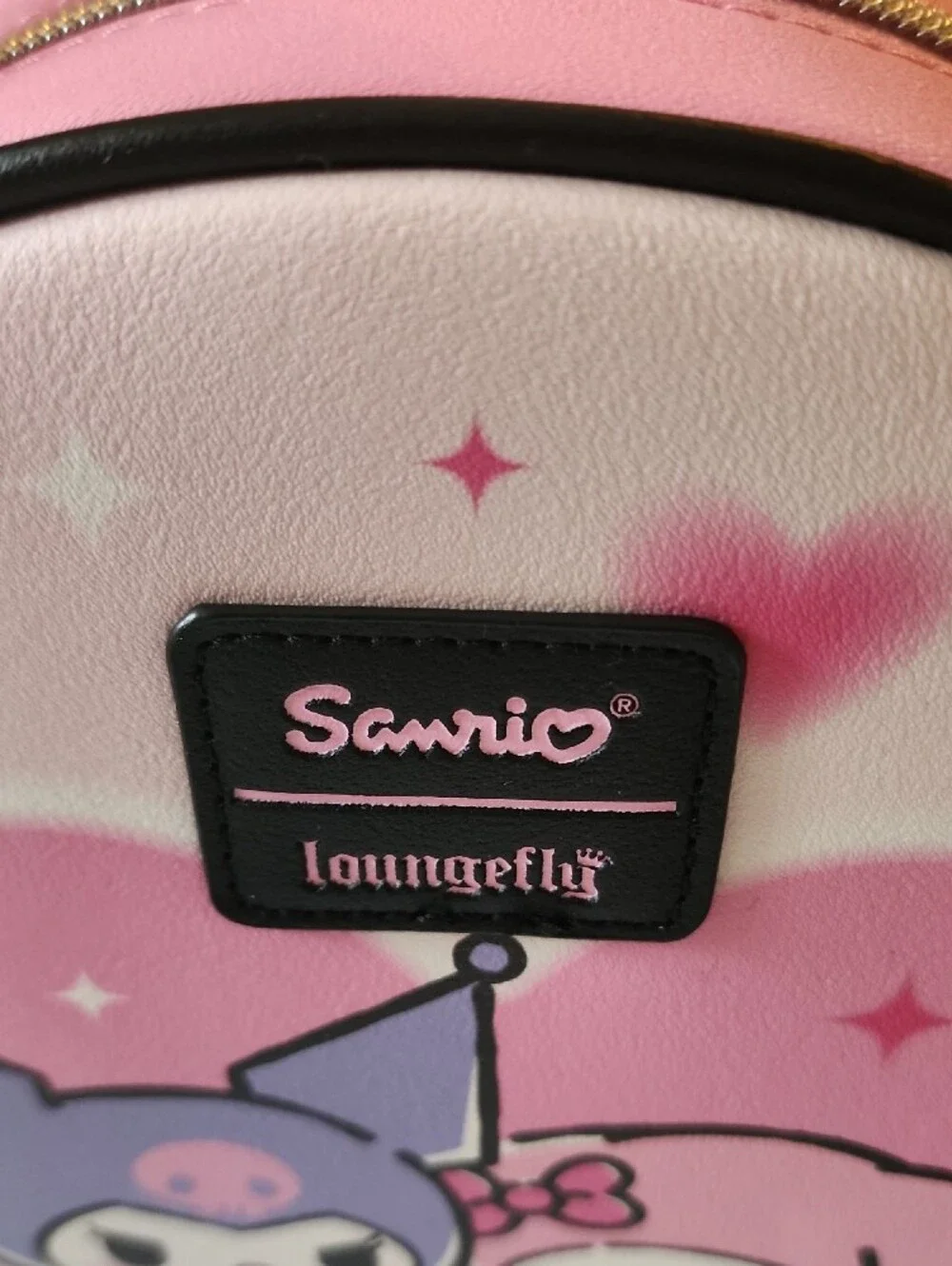 Loungefly Sanrio My Melody & Kuromi Pink Crossbody Bag. NWT